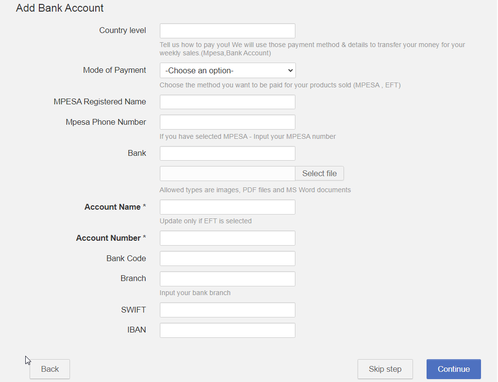 Jumia seller center kenya registration