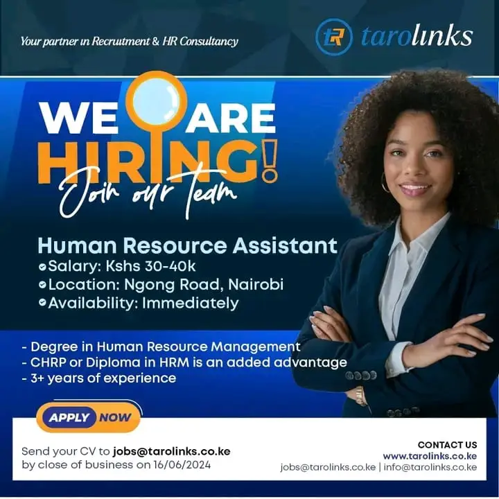 Human Resource job in kenya