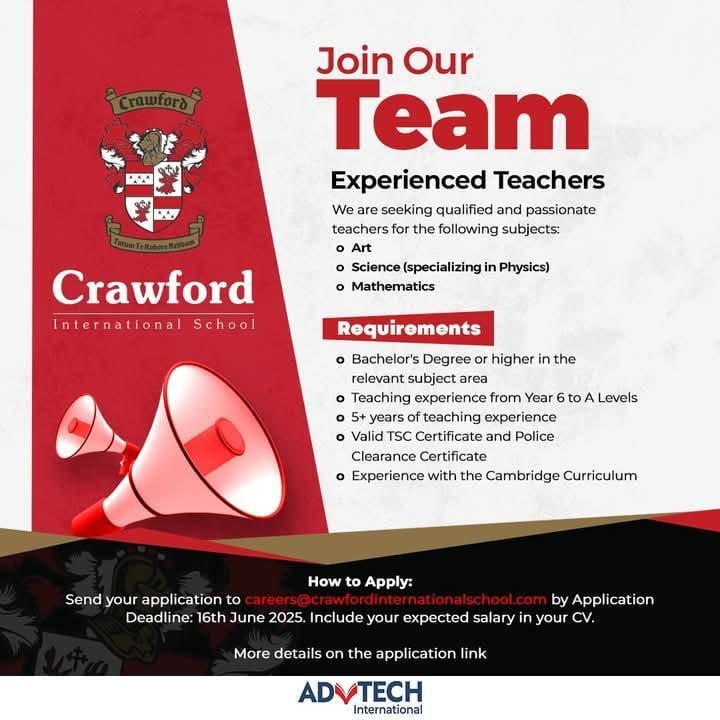 jobs in private schools in kenya