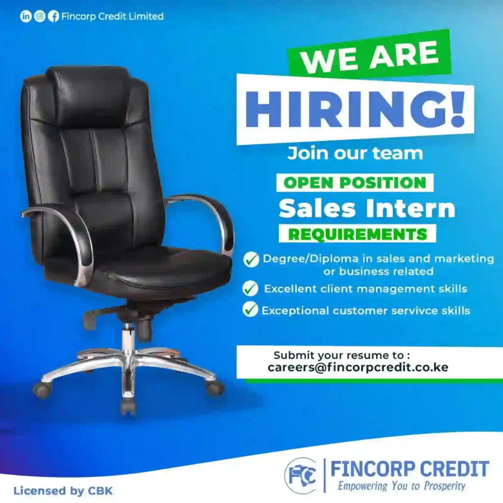 Sales Intern Vacancy