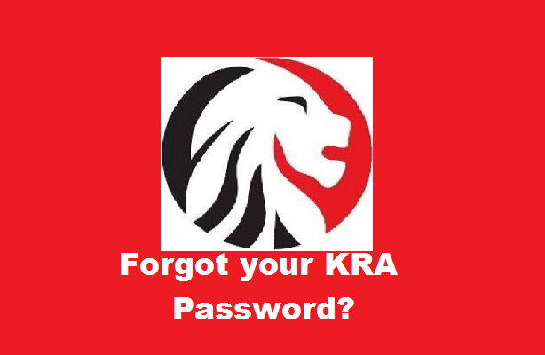 forgot my kra password