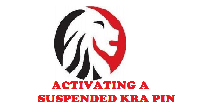 how to reactivate your suspended kra pin