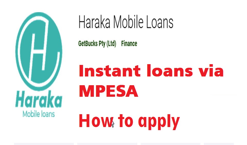 Haraka loan application just takes about three minutes or less.