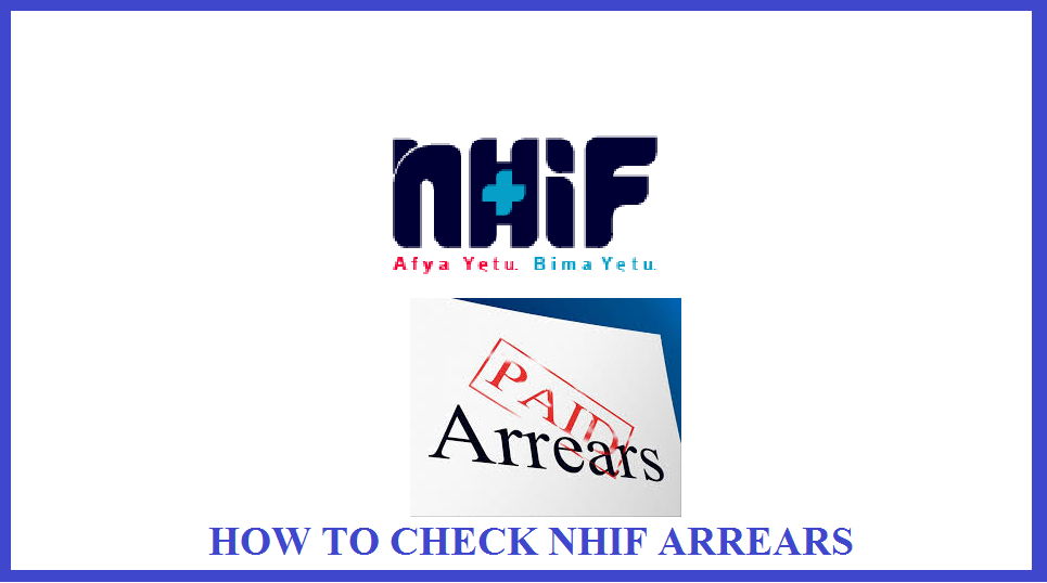 how to check NHIF arrears