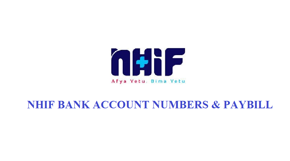 NHIF bank accounts