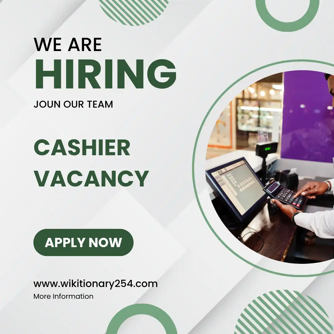 Cashier Vacancy