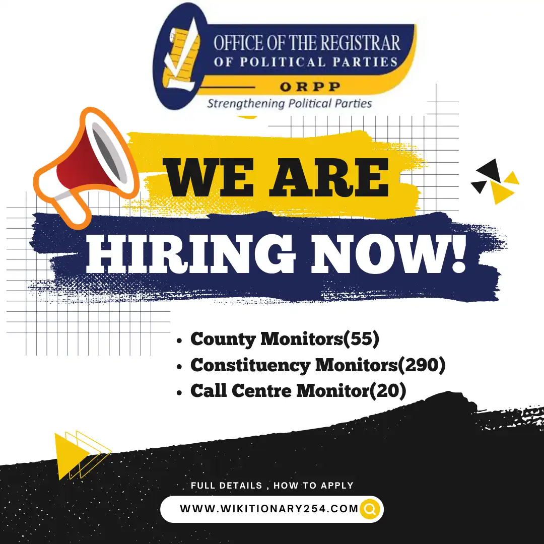 Office of the Registrar of Political Parties Jobs
