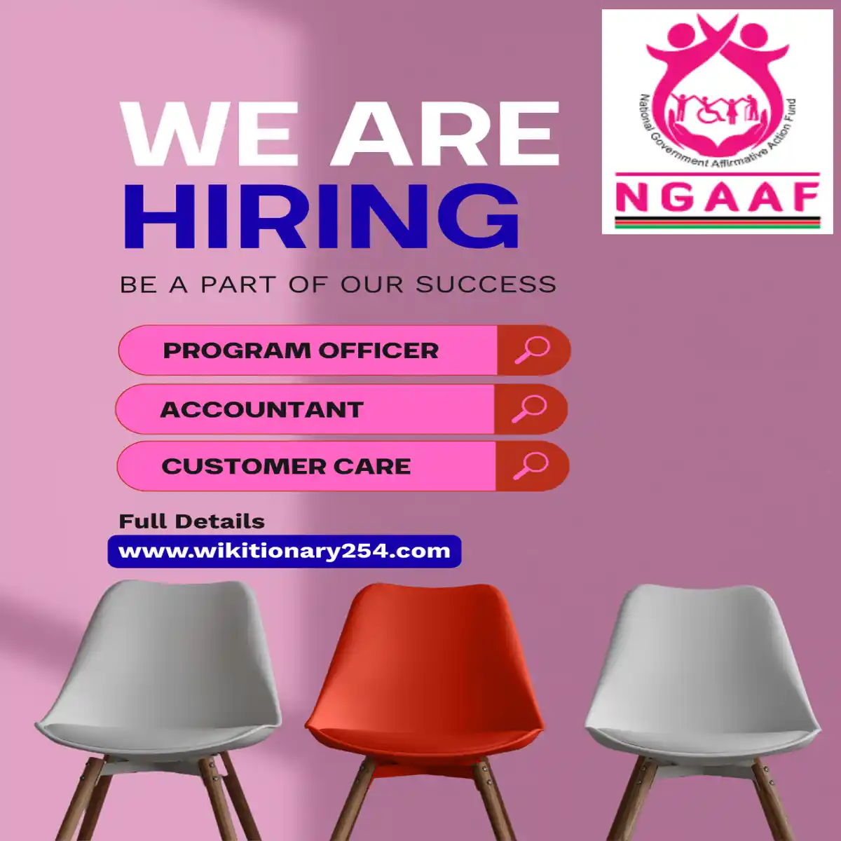 ngaaf jobs in Kenya