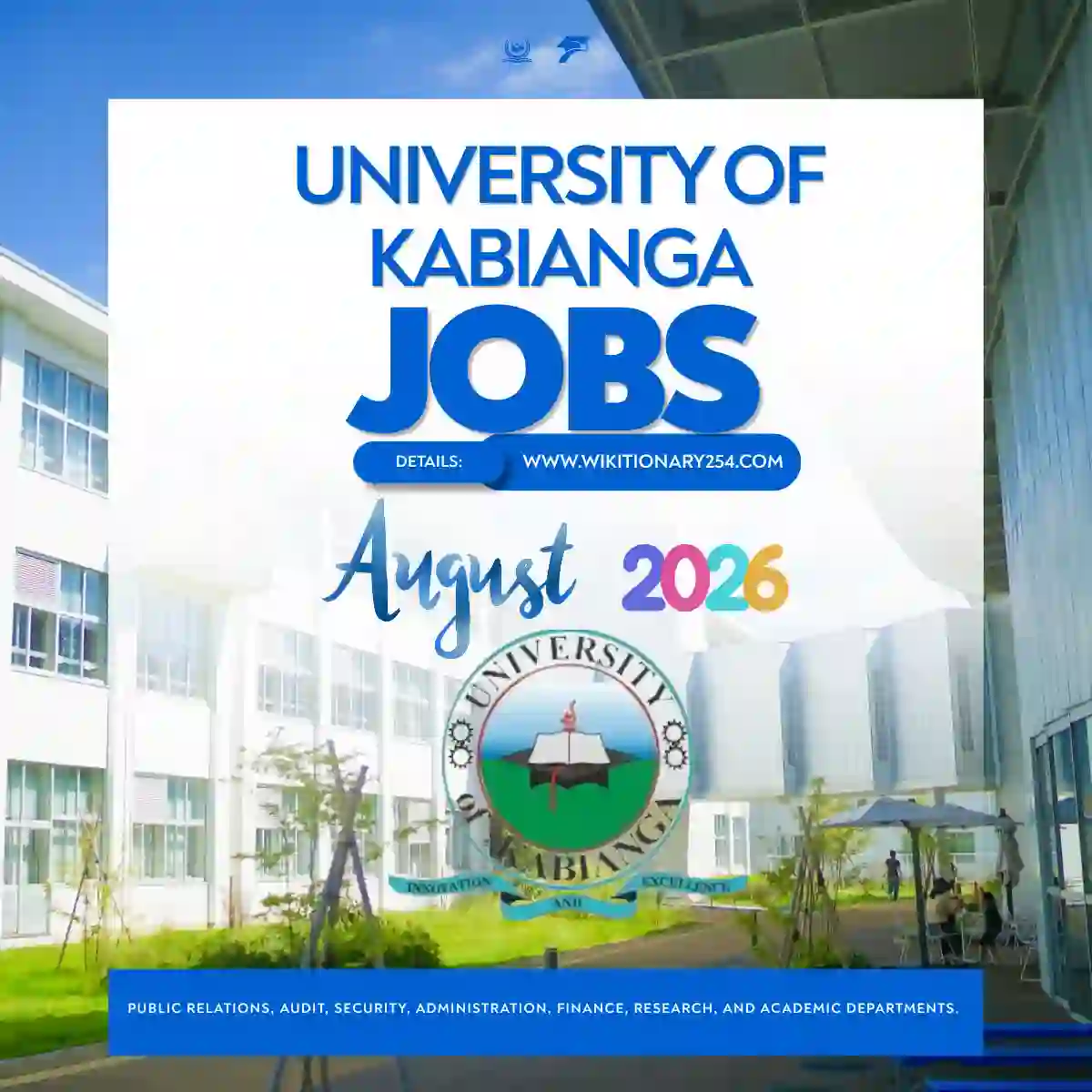 University of Kabianga Jobs
